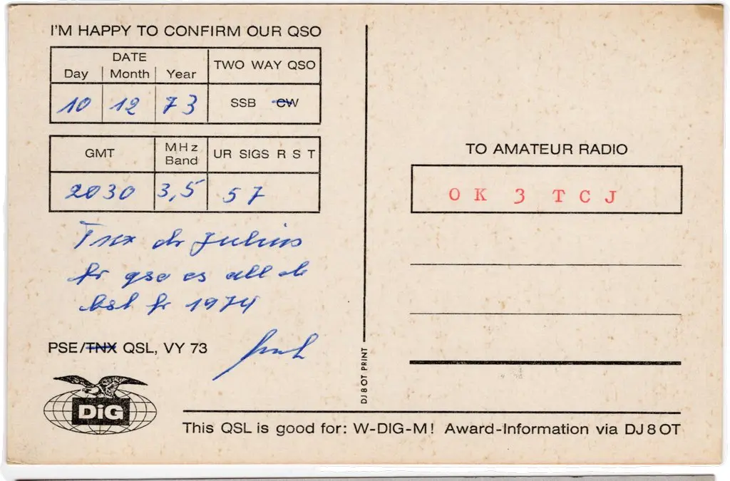 QSL lap
