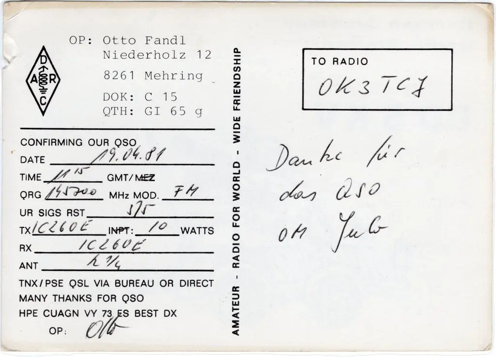 QSL lap