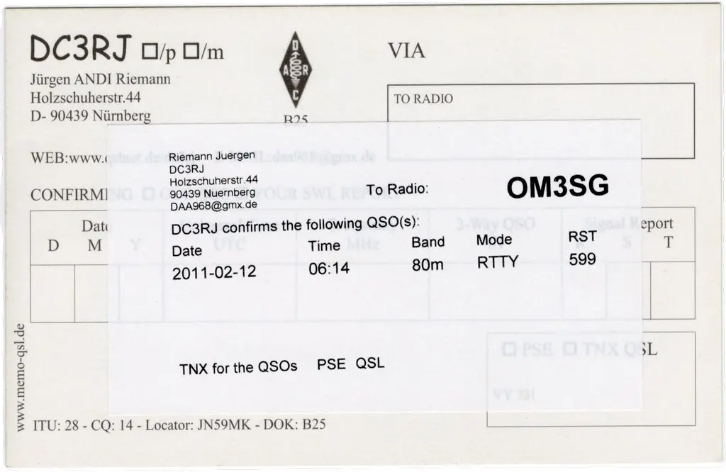 QSL lap