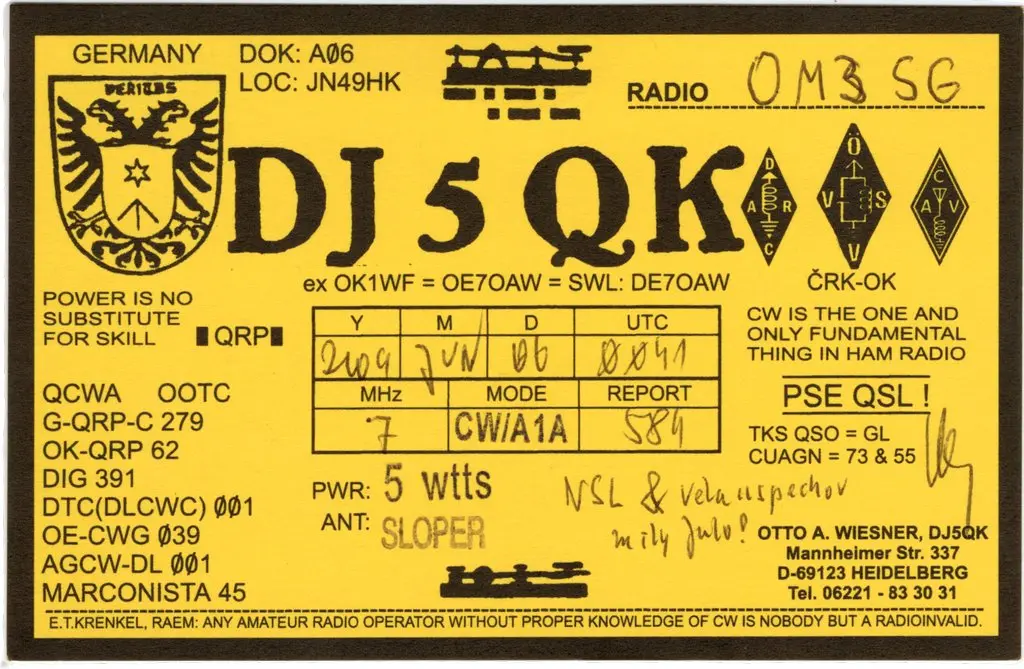 QSL lap