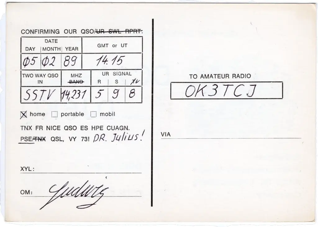 QSL lap