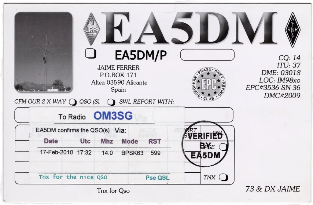 QSL lap