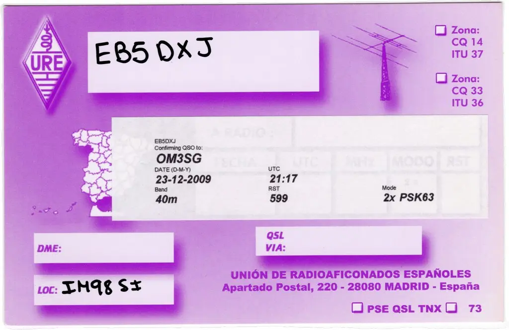 QSL lap