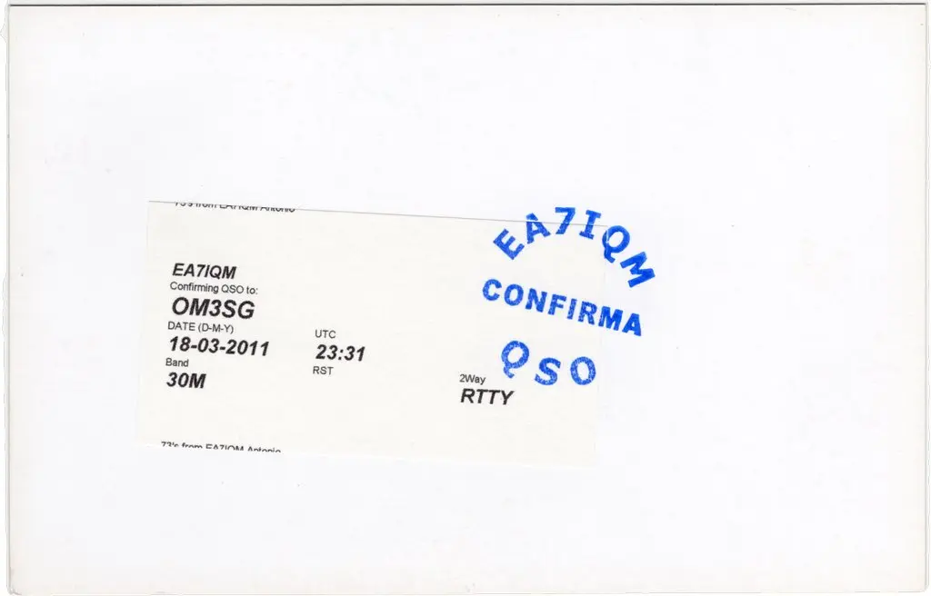 QSL lap