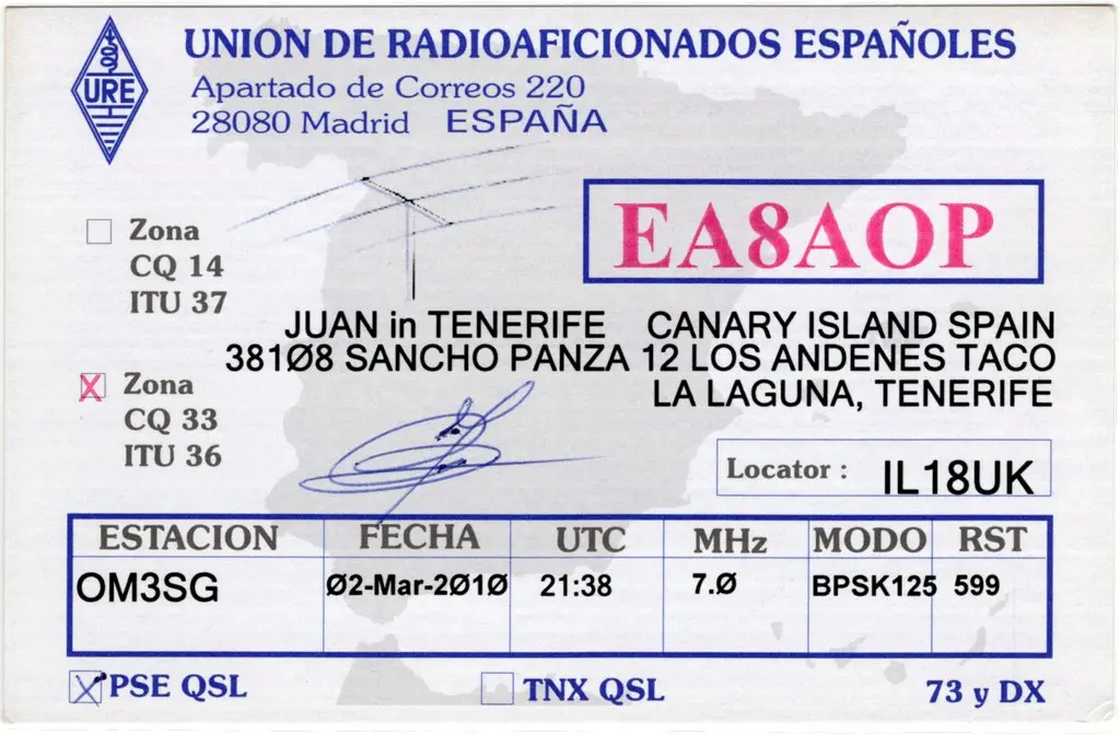 QSL lap