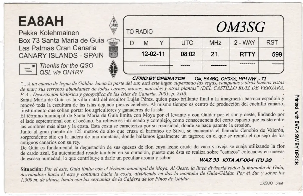 QSL lap