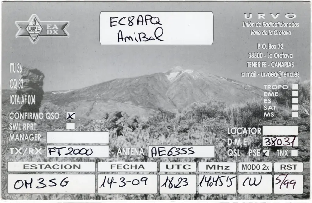 QSL lap