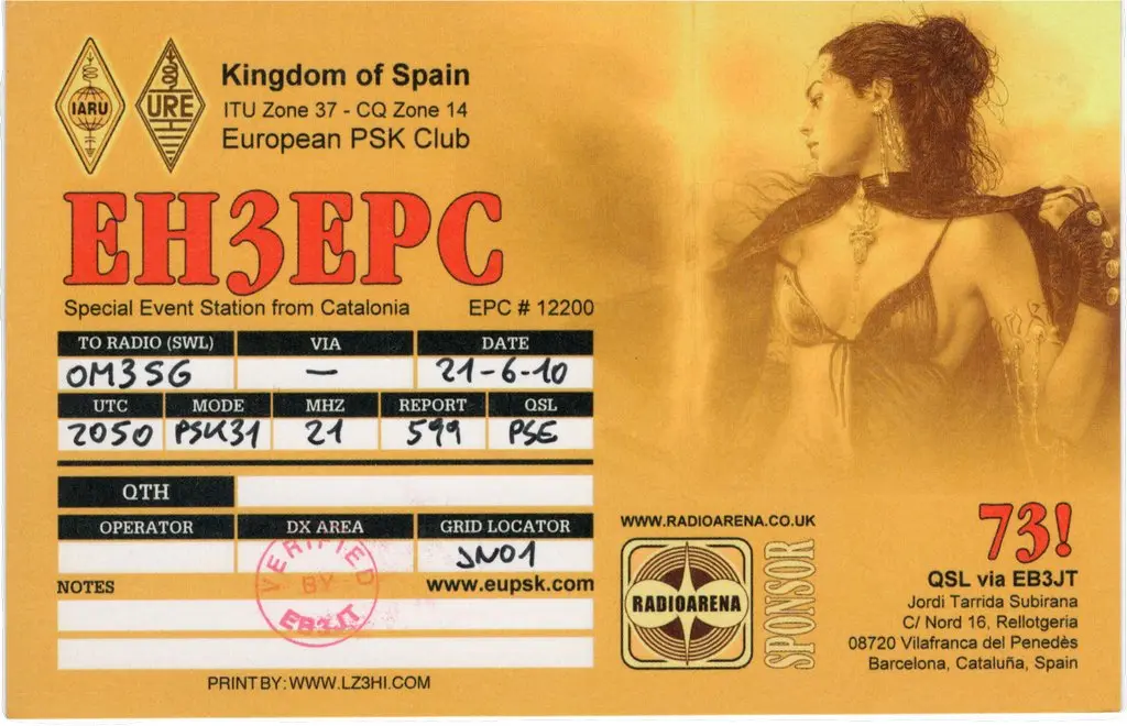 QSL lap