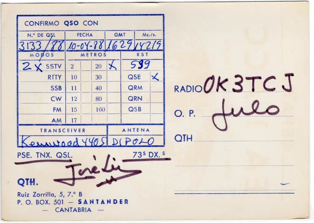 QSL lap