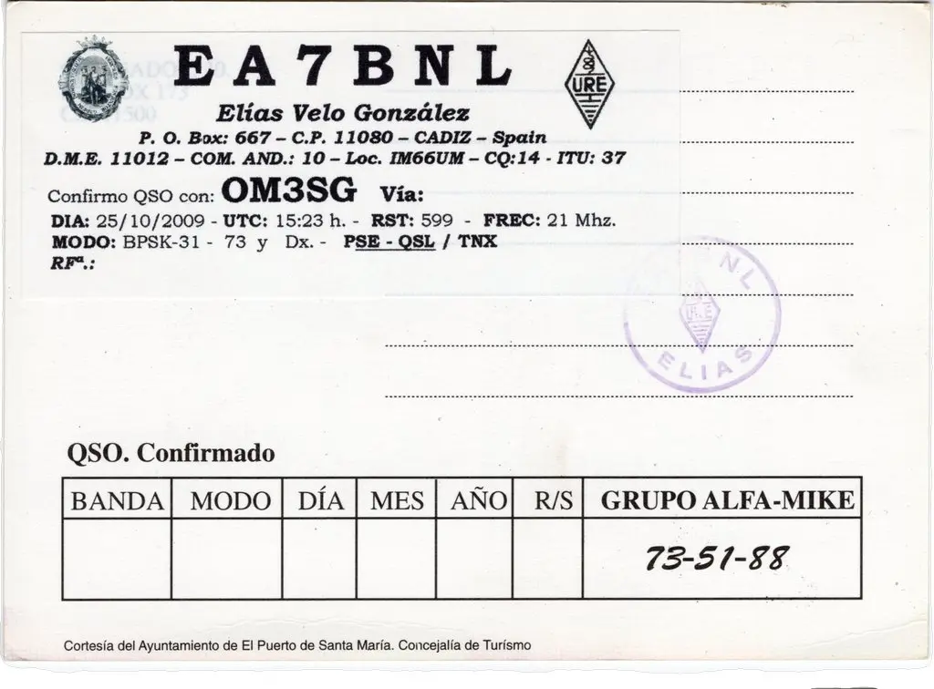 QSL lap