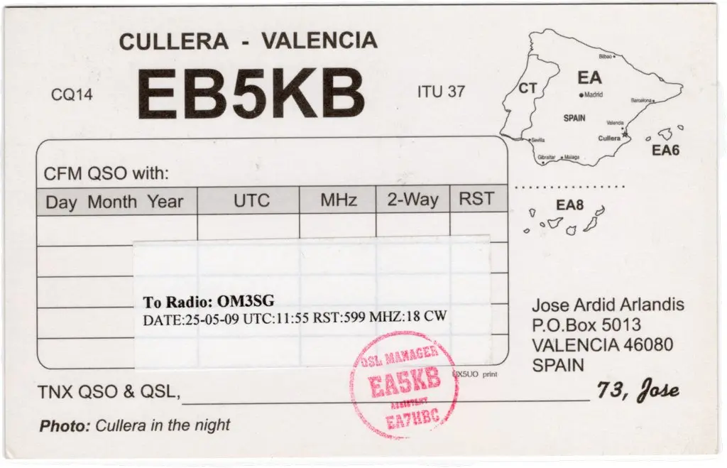 QSL lap