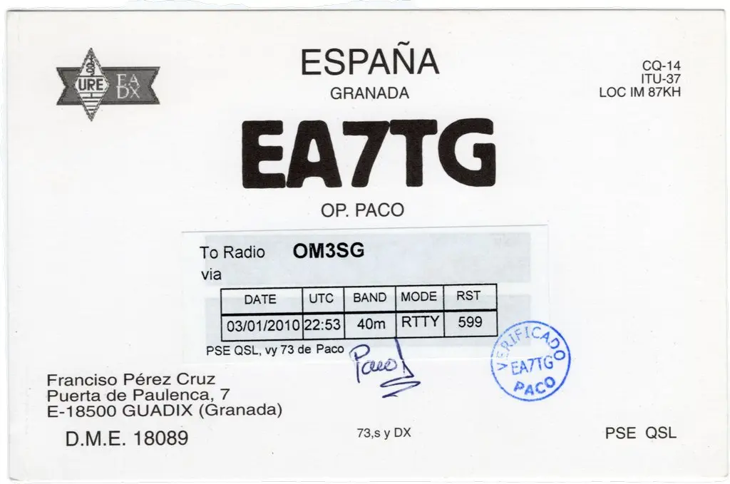 QSL lap