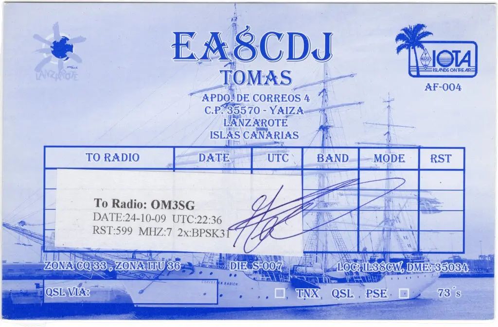 QSL lap