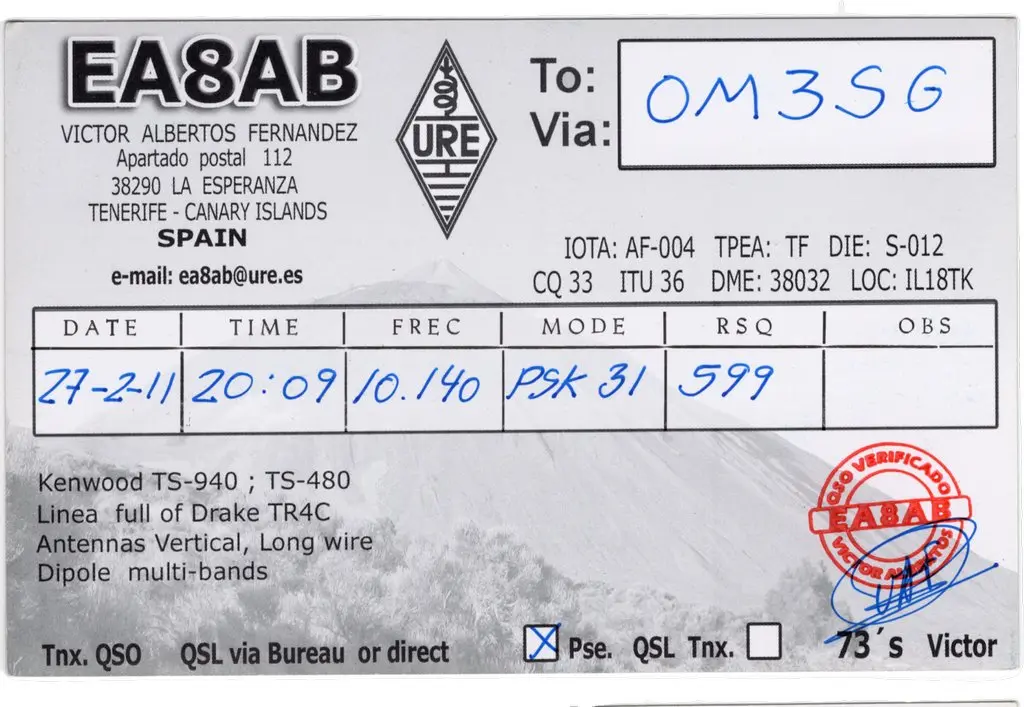 QSL lap