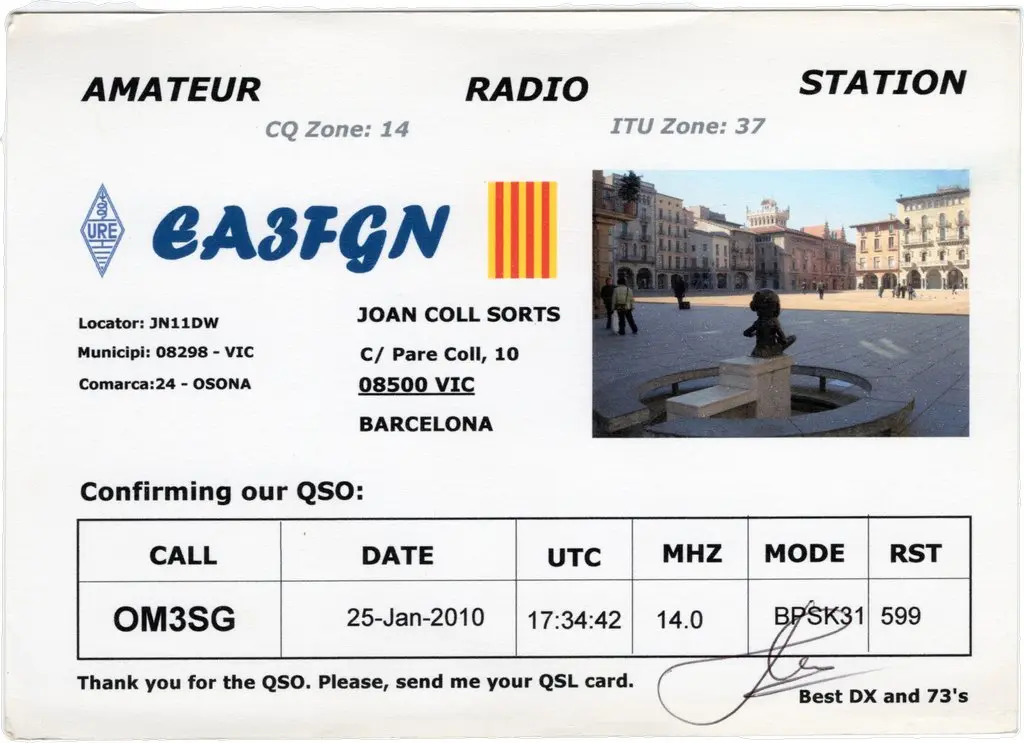 QSL lap