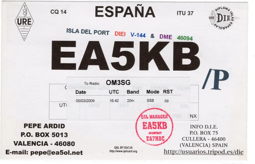 QSL lap