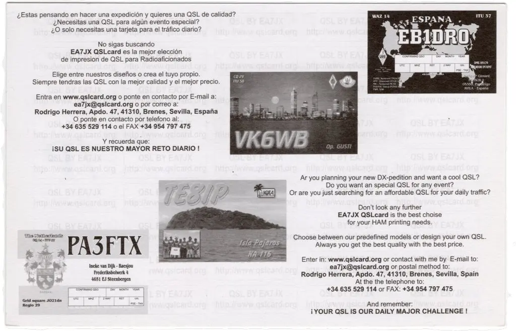 QSL lap