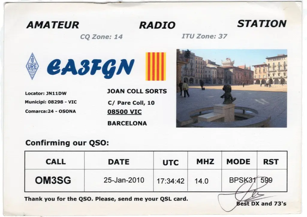 QSL lap