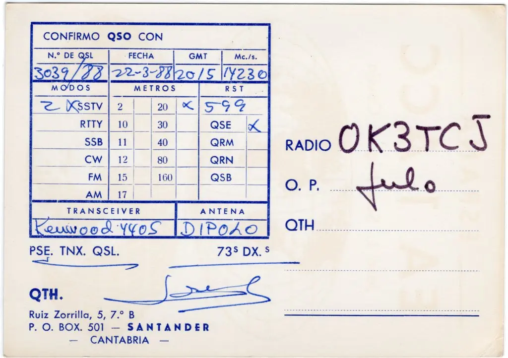 QSL lap