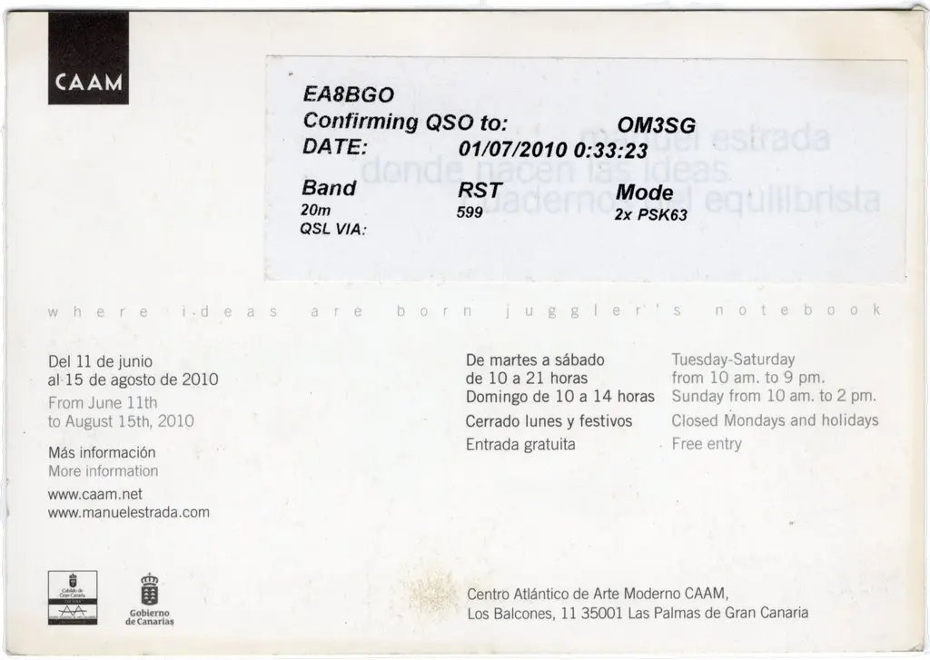 QSL lap