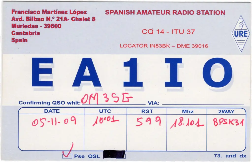 QSL lap