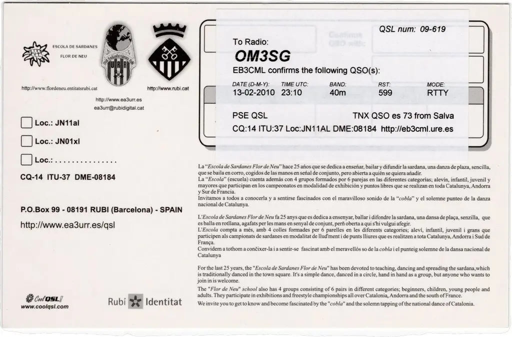 QSL lap