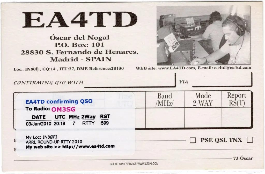 QSL lap