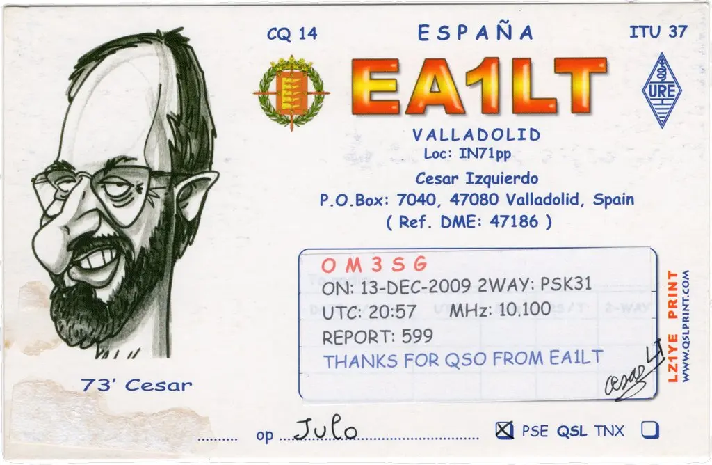 QSL lap