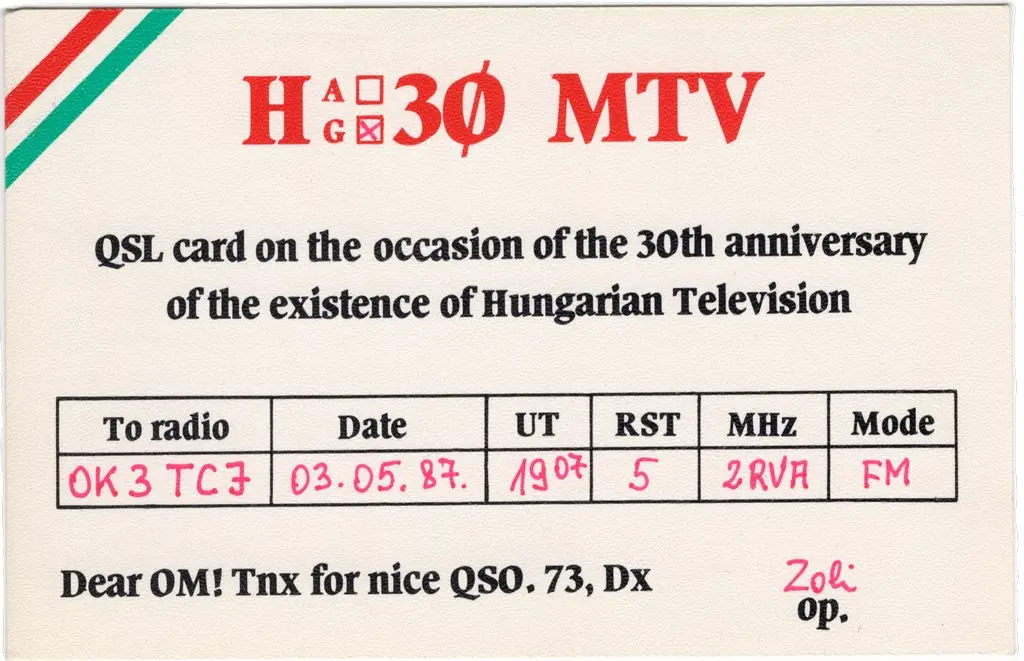 QSL lap