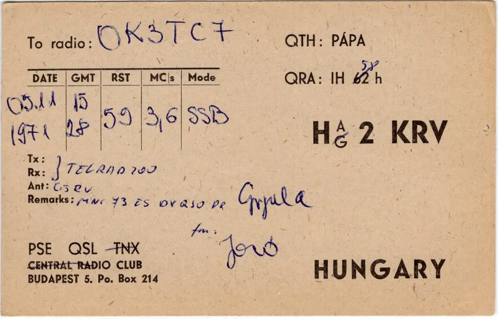 QSL lap