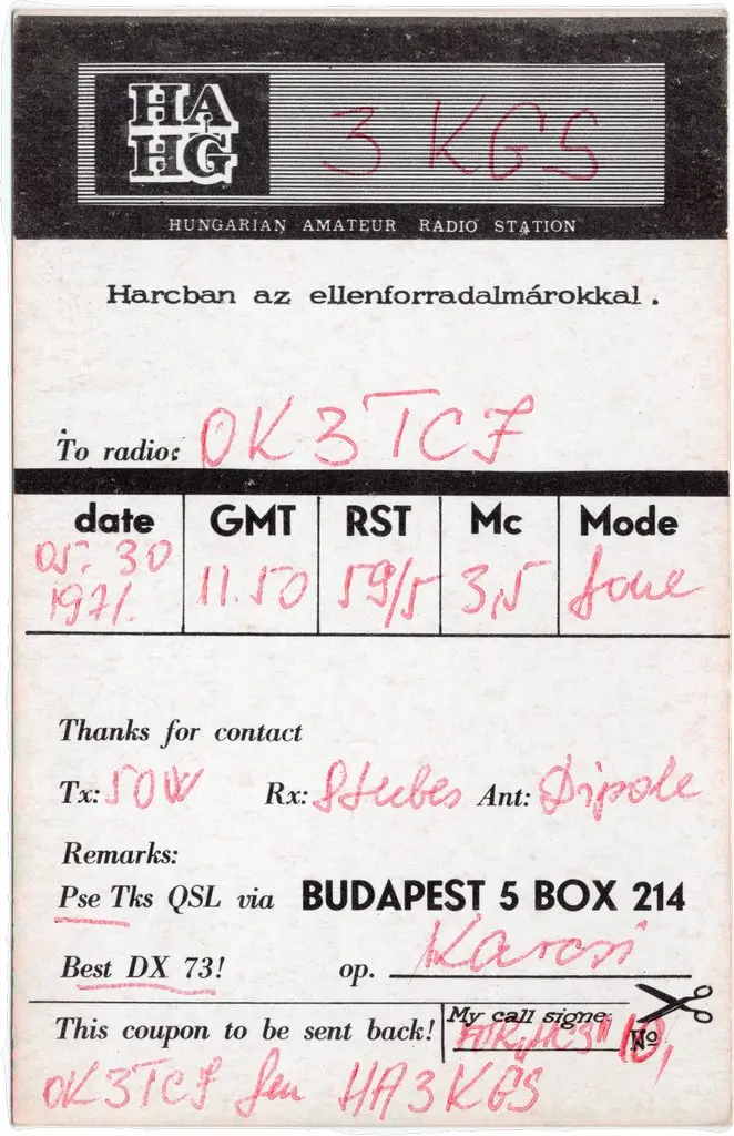 QSL lap