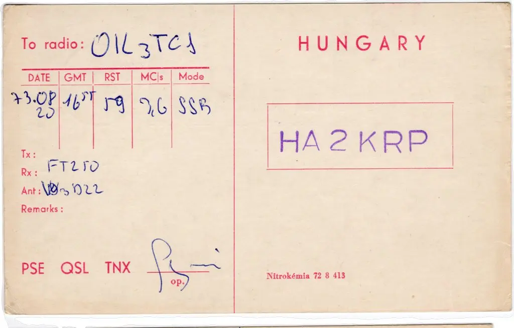 QSL lap