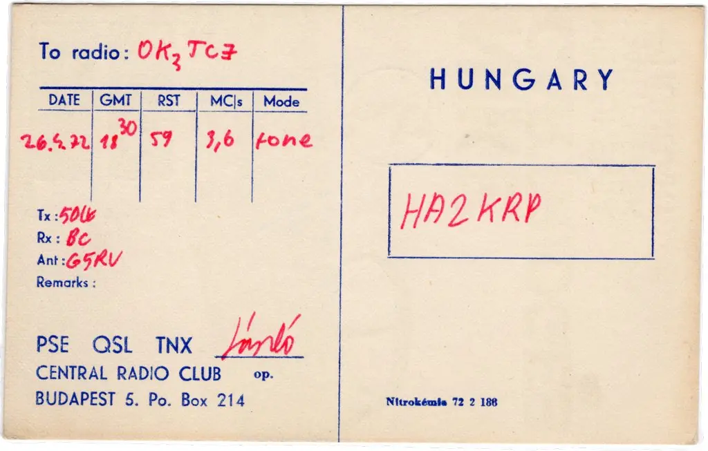 QSL lap