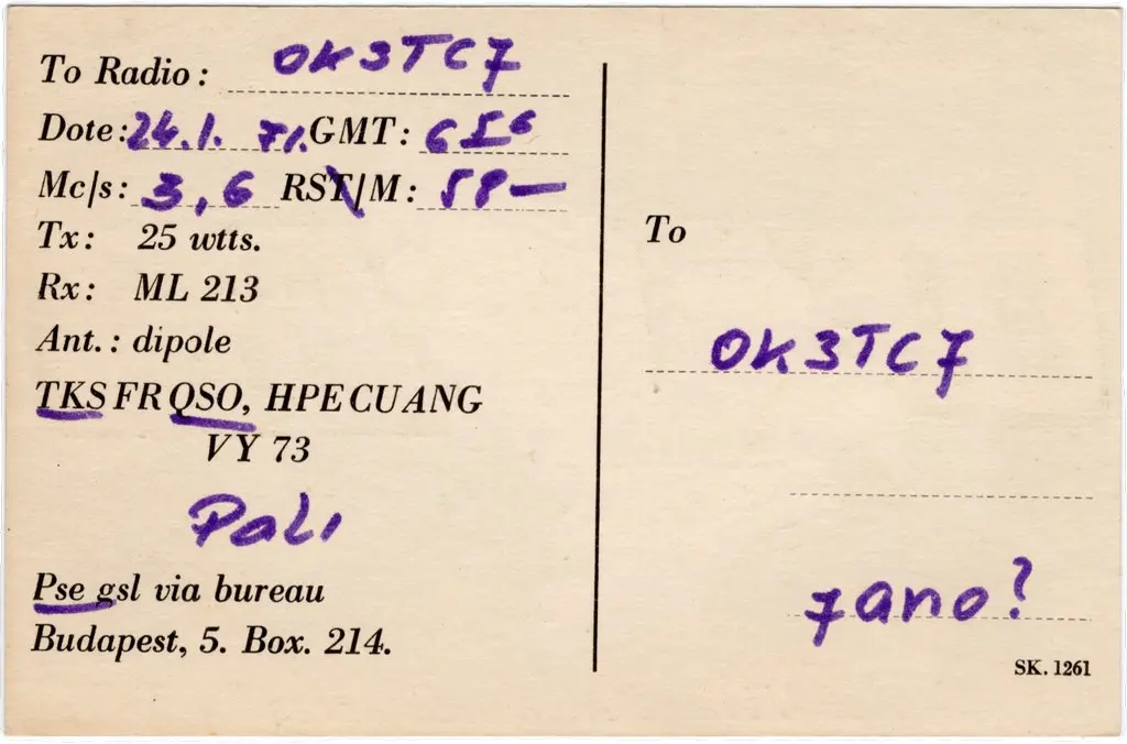 QSL lap