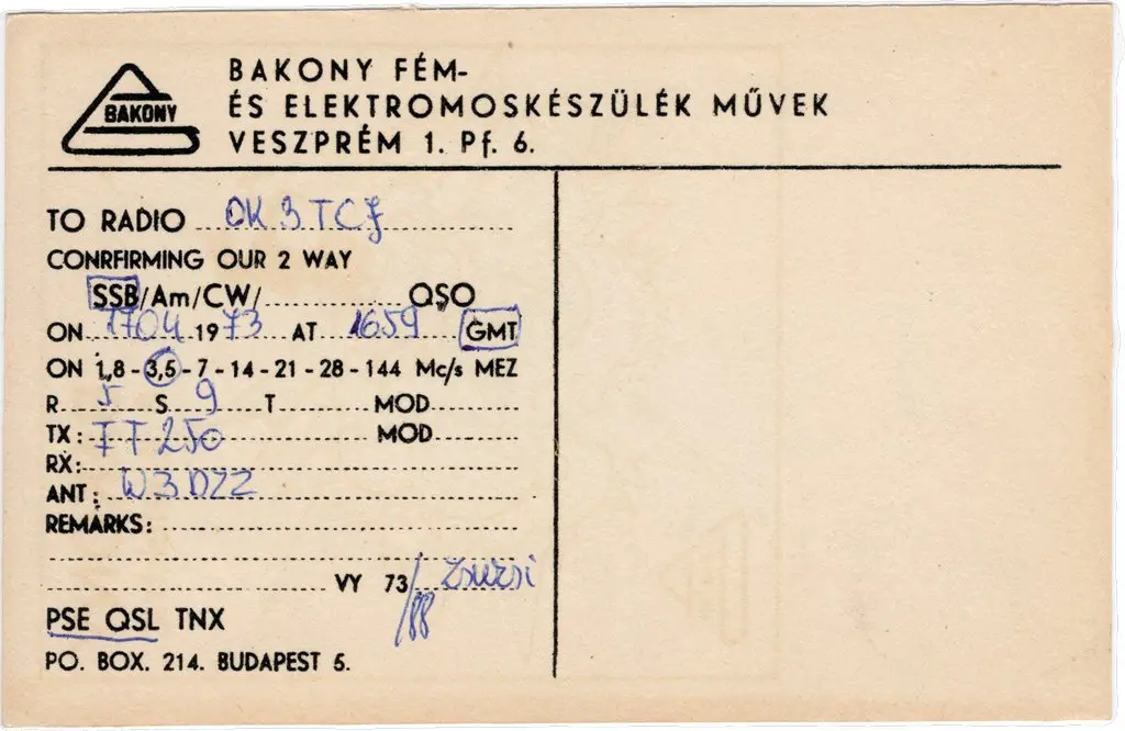QSL lap