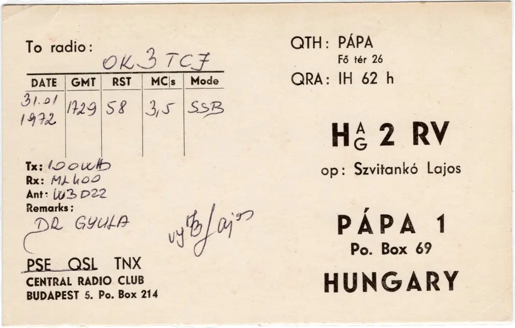 QSL lap