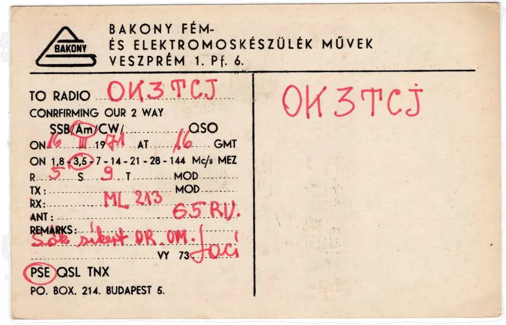 QSL lap