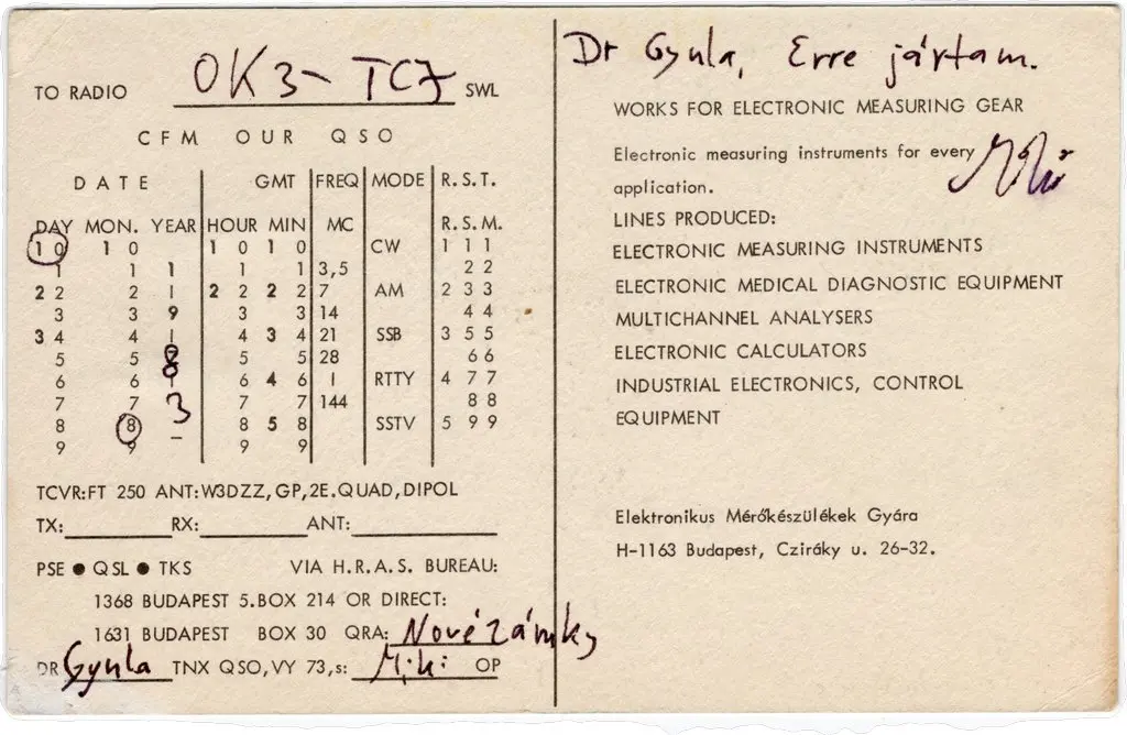QSL lap