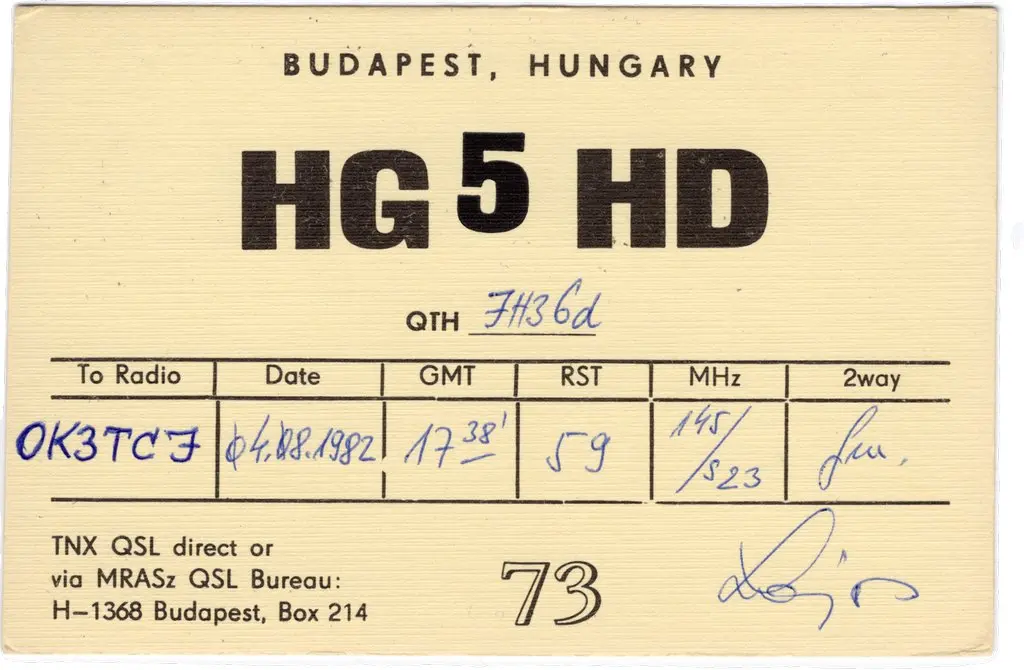 QSL lap