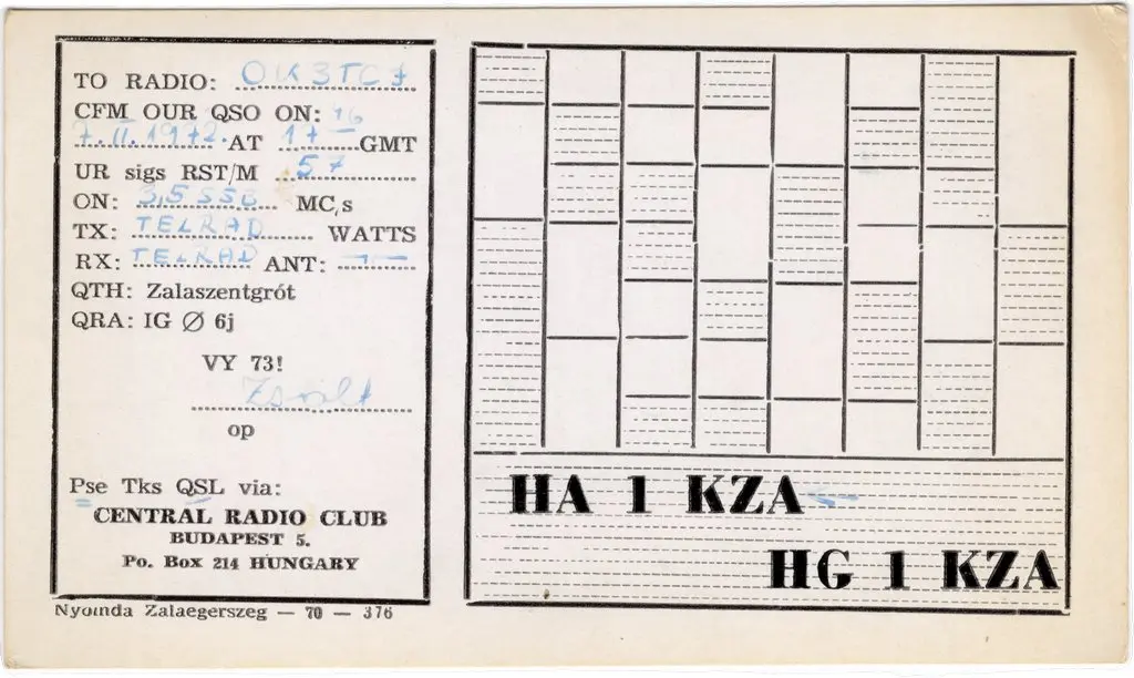 QSL lap