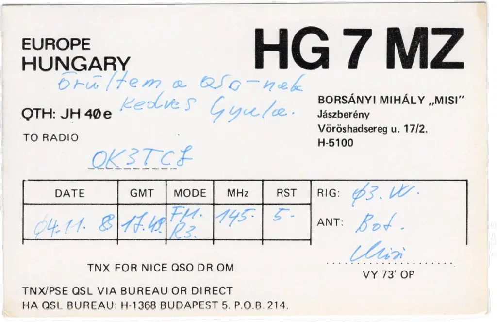 QSL lap