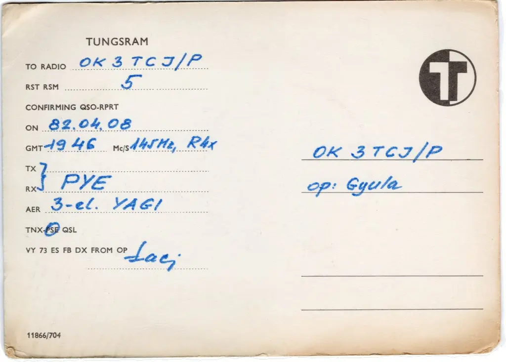 QSL lap