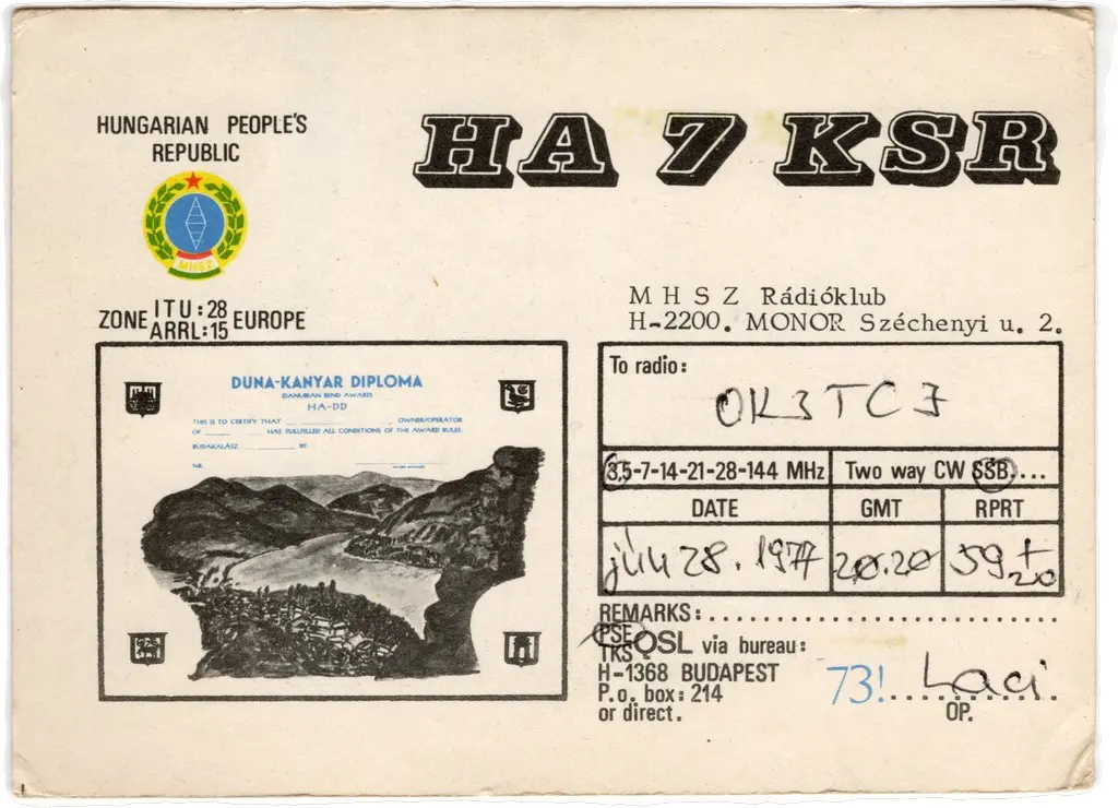 QSL lap