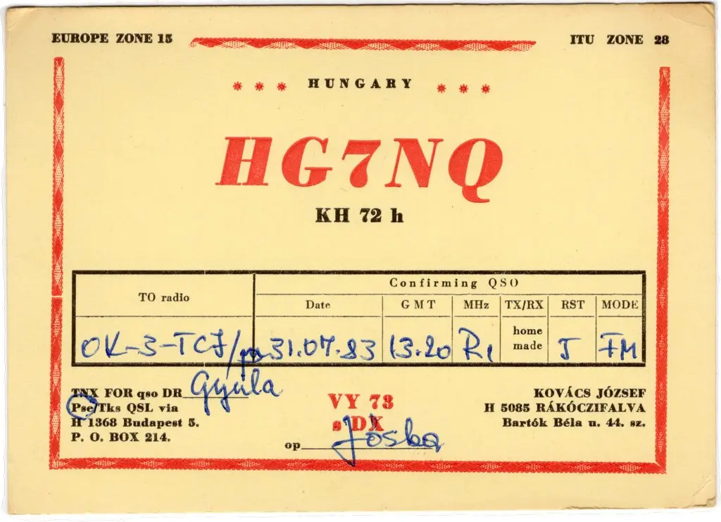 QSL lap