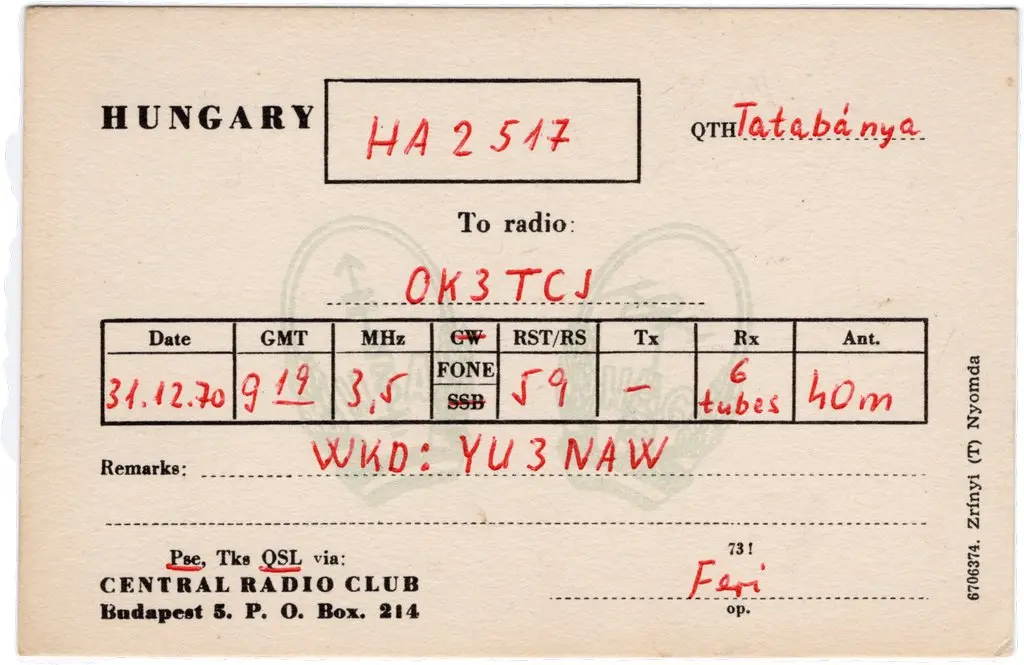 QSL lap
