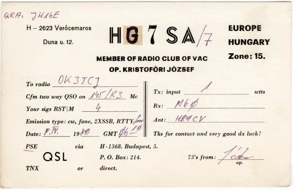 QSL lap