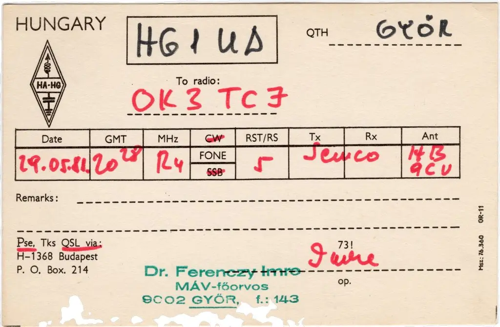 QSL lap