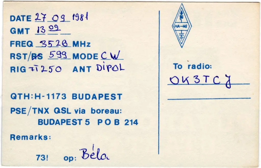 QSL lap