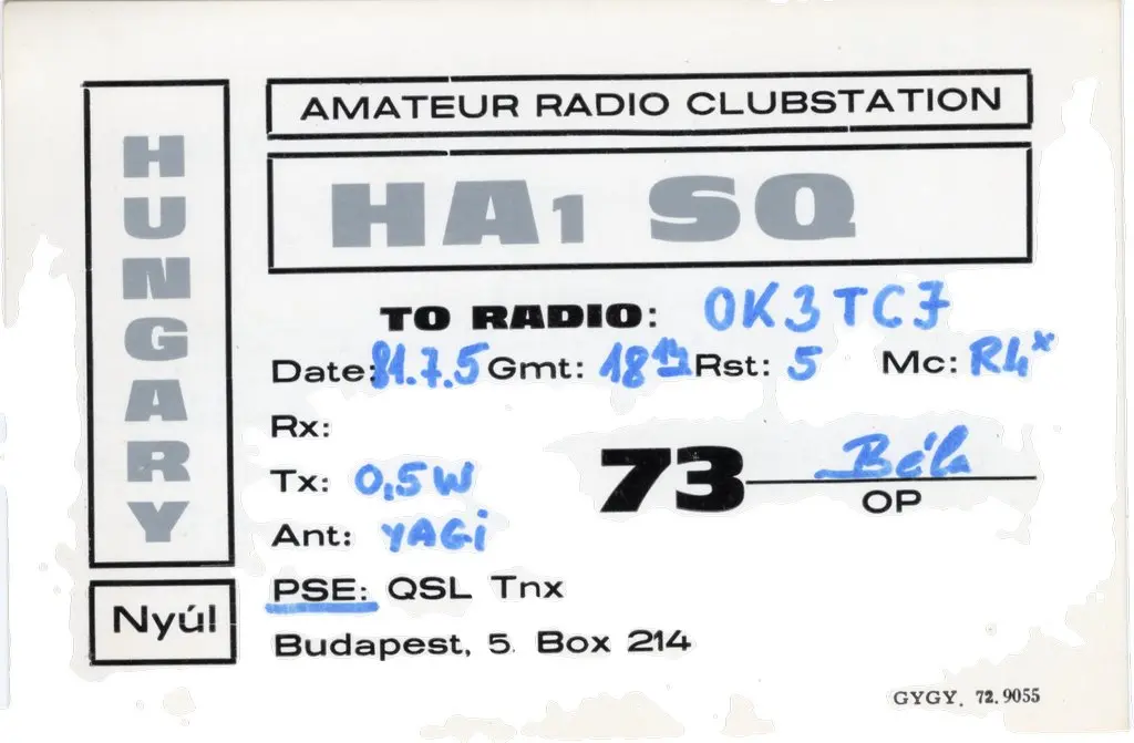 QSL lap