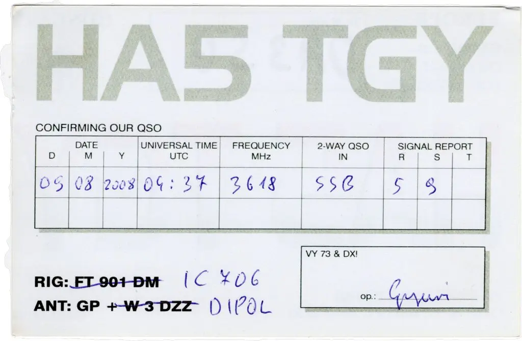 QSL lap